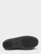 Dr Lightfoot Glitter Dot Velour E Fit Slipper - Navy