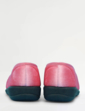 Elastic Gusset EEE Fit Slipper - Pink