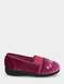 Elastic Gusset EEE Fit Slipper - Rose