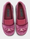 Elastic Gusset EEE Fit Slipper - Rose