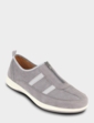 Dr Keller Zip Front Trainer - Grey