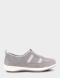 Dr Keller Zip Front Trainer - Grey