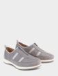 Dr Keller Zip Front Trainer - Grey