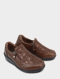 Dr Lightfoot Twin Zip EE Fit Shoe - Brown
