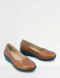 Dr Lightfoot Comfort Slip On EE Fit Flexisole Shoe - Tan