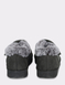 Touch Fasten EE Fit Mock Suede Bootee Slipper - Grey