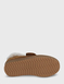 Touch Fasten EE Fit Mock Suede Bootee Slipper - Tan
