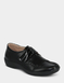 Touch Fasten EE Fit Patchwork Effect Shoe - Black