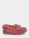 Dr Keller E Fit Faux Suede Moccasin Slipper - Dusky Pink