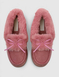 Dr Keller E Fit Faux Suede Moccasin Slipper - Dusky Pink