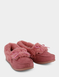 Dr Keller E Fit Faux Suede Moccasin Slipper - Dusky Pink