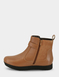 EE Fit Leather Buckle Trim Boot - Tan