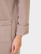Knitted Zip Embroidered Dressing Gown - Mushroom