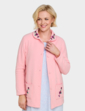 Button Through Embroidered Bed Jacket - Pink