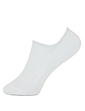 Five Pack Invisible Cotton Rich Socks - White