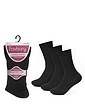 Ladies 6 Pack Soft Top Socks - Assorted