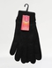 Faux Suede Gloves with Sherpa Lining and Touch Screen Fingertips - Black