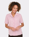 Short Sleeve Embroidered Blouse - Dusky Rose