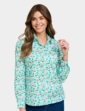 Long Sleeve Cotton Shirt - Forest Green