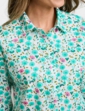Long Sleeve Cotton Shirt - Forest Green