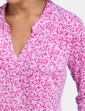 Emreco Jersey Print Front Pocket Shirt - Pink Print