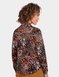 Jersey Print Collared Shirt - Rust