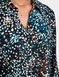 Jersey Print Collared Shirt - Teal