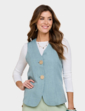 Lined Waistcoat - Soft Green