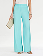 3 Piece Lace Trim Trouser Set - Aqua