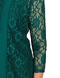 3 Piece Lace Trim Trouser Set - Green