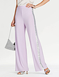 Sequin Trim 2 Piece Jersey Set - Lilac