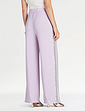 Sequin Trim 2 Piece Jersey Set - Lilac