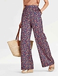 Soft Jacket and Trouser Set - Navy Floral Print