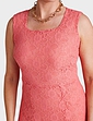 Lace Dress and Jacket - Coral