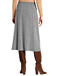 Ladies Tweed Effect Skirt 25 Inches - Charcoal