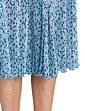 Plisse Skirt 25 Inch - Dusky Blue