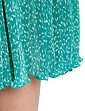 Plisse Skirt 25 Inch Jade