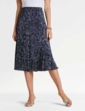 Plisse Skirt 25 Inch - Navy