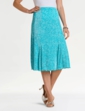 Plisse Skirt 25 Inch - Turquoise