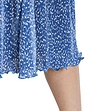 Plisse Skirt - 27 Inches - Denim