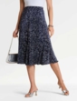 Plisse Skirt - 27 Inches - Navy