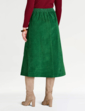 Cord Skirt - Green