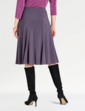 Lined Soft Jersey Skirt - Mink
