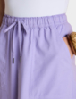 Cotton Pull On Skirt - Lavender