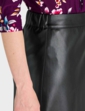 Faux Leather Skirt - Black