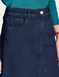 Denim Panel Skirt - Indigo
