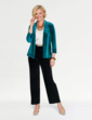 Velour Jacket - Emerald