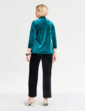 Velour Jacket - Emerald