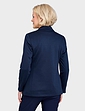 Emreco Tailored Ponteroma Lined Blazer - Navy