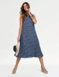 Ladies Reversible Dress - Blue Print
